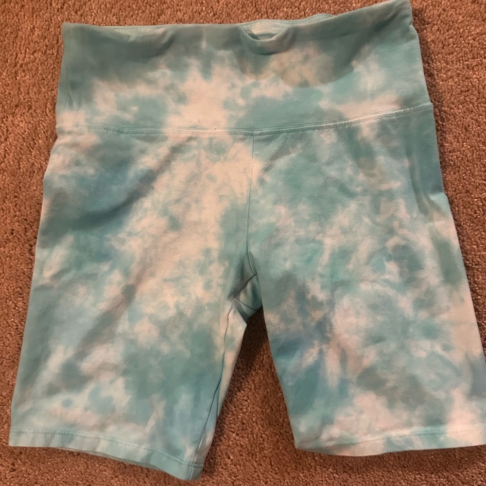 Women's Tie-Dye Aqua Bike Shorts